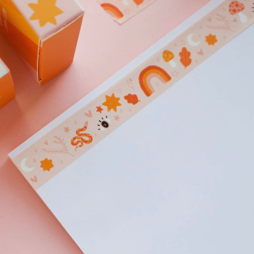 Witchy Snake Toadstool Washi Tape