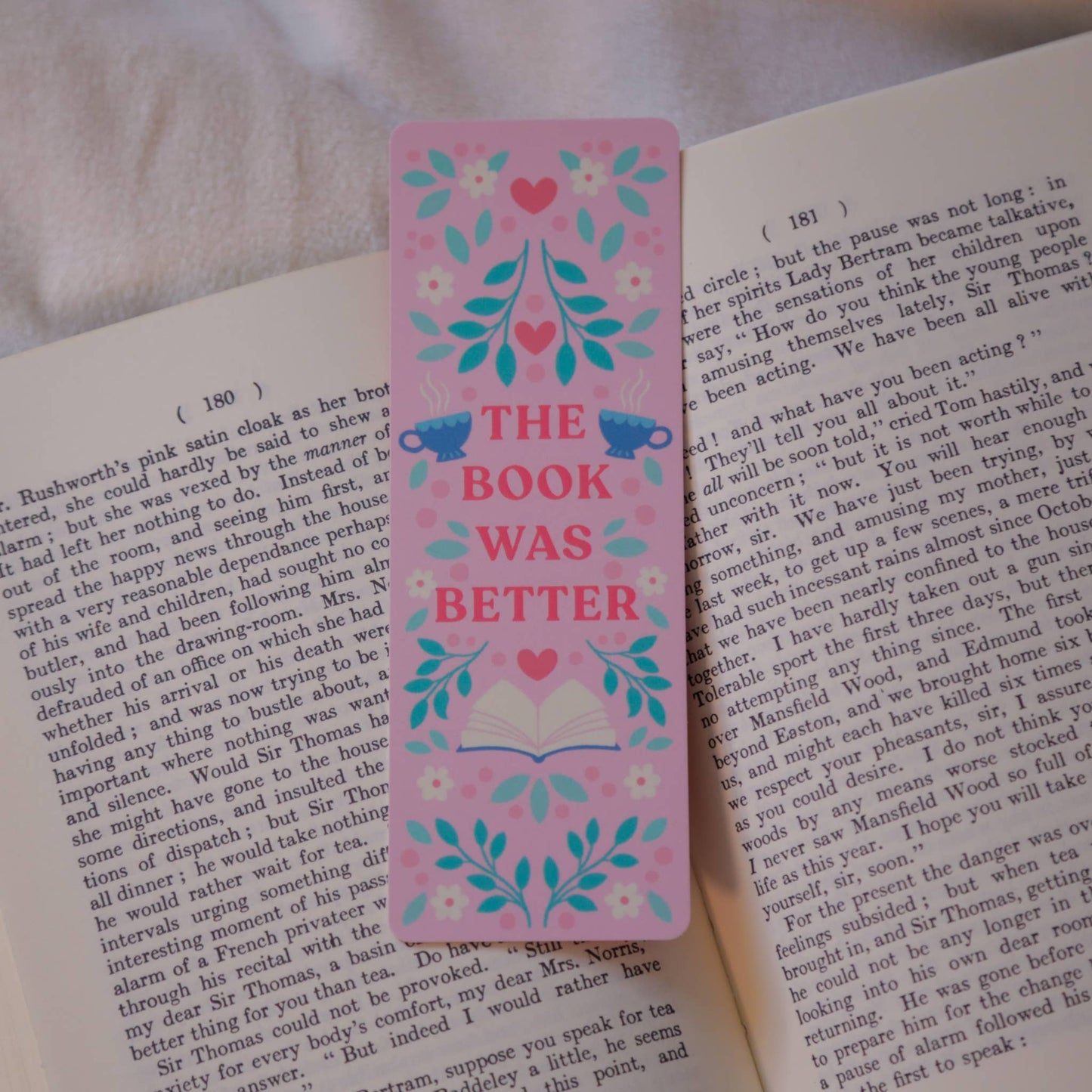 The Book Was Better Bookmark