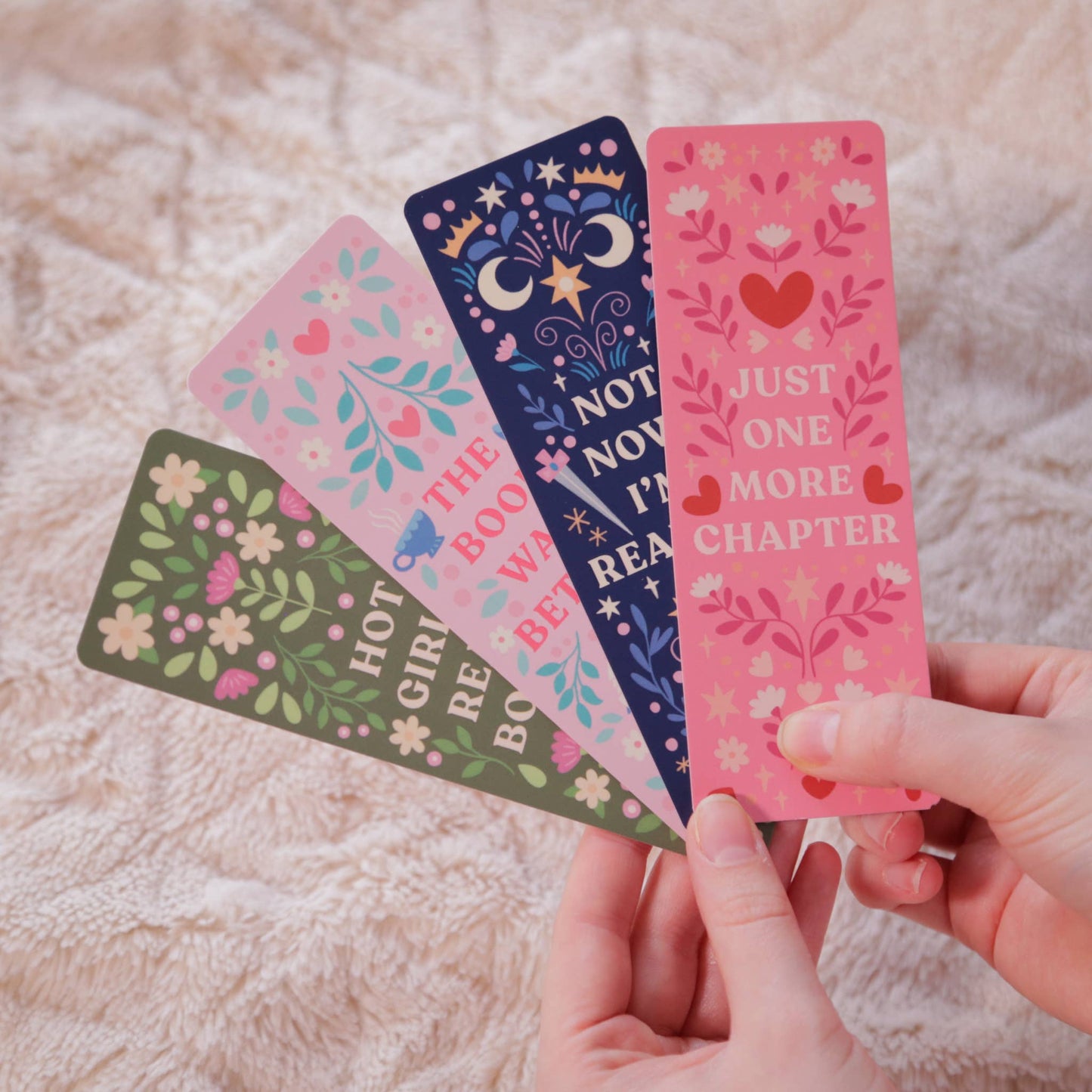 Not Now, I'm Reading Bookmark