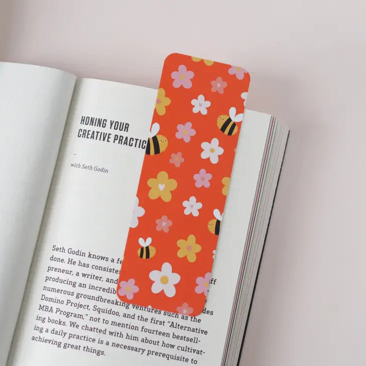 Bee Happy Bookmark - Leo & Blossom