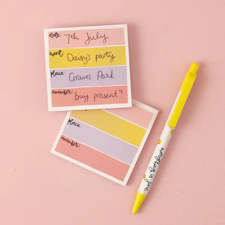 Dates Sticky Notes - Leo & Blossom