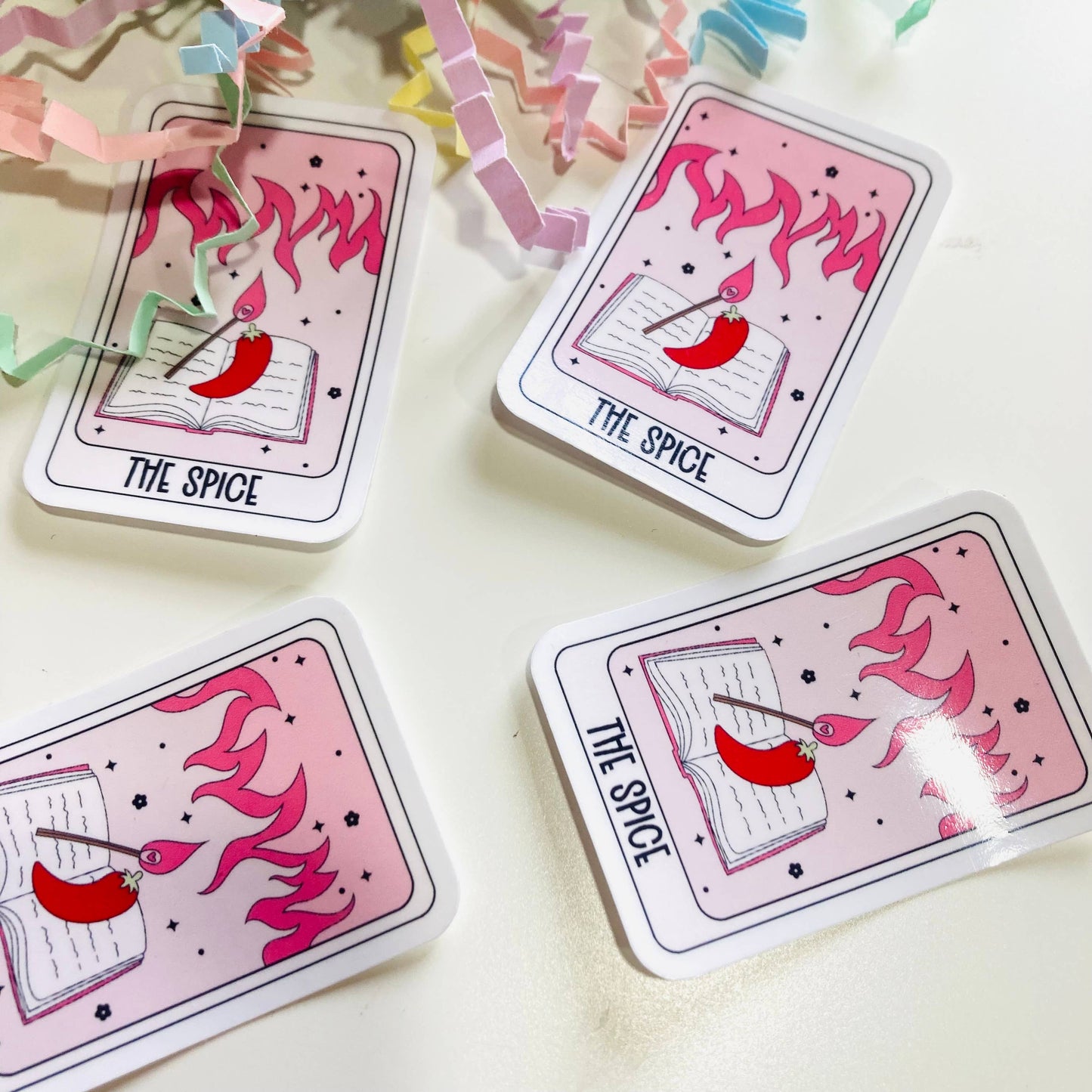 The Spice Tarot Card Sticker