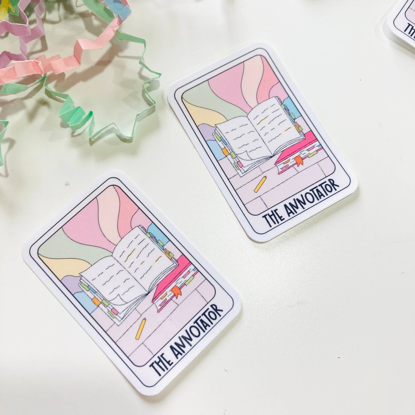 The Annonator Tarot Card Sticker