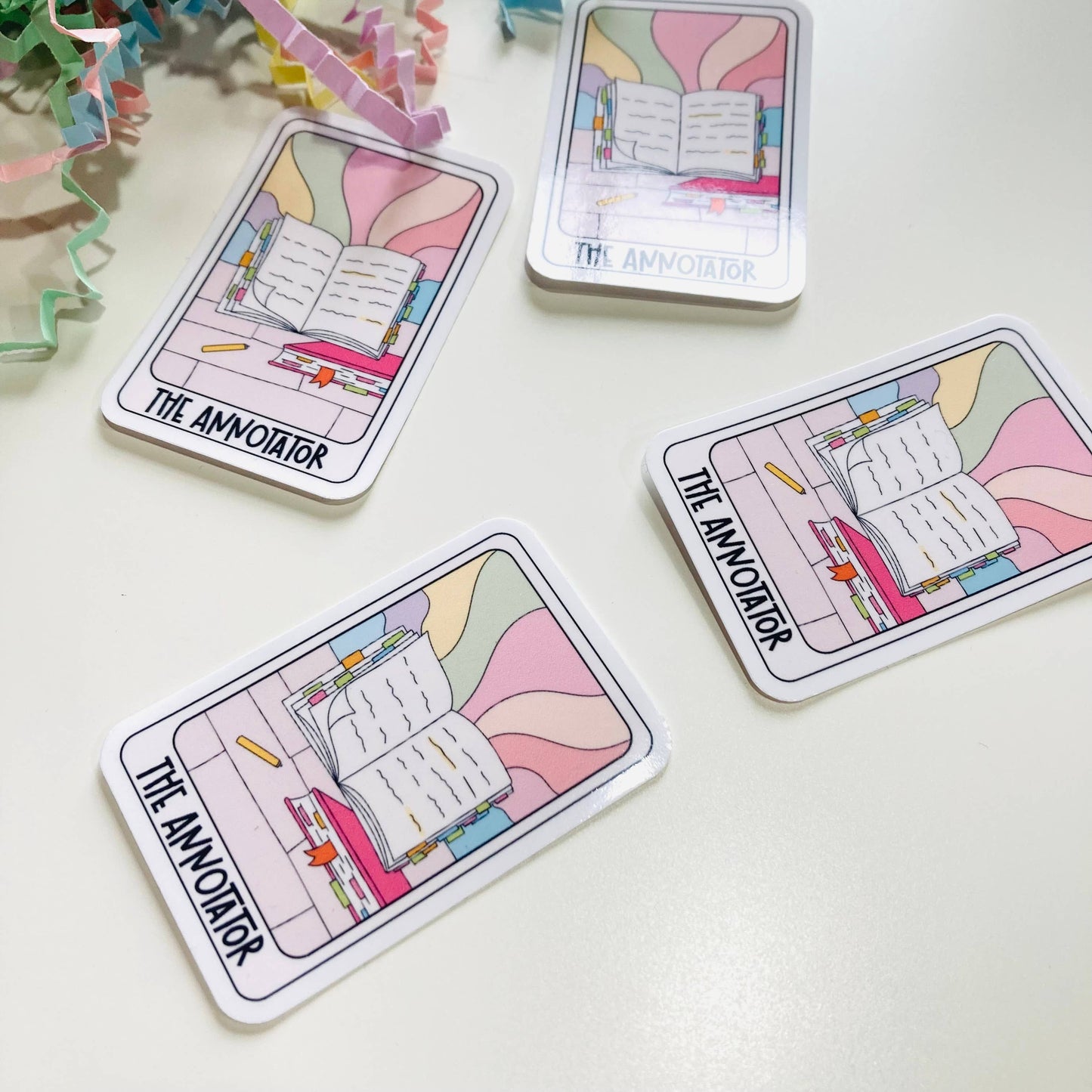 The Annonator Tarot Card Sticker