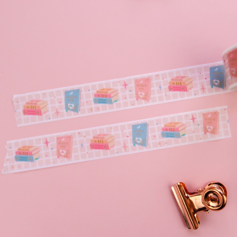 Bookish Washi Tape