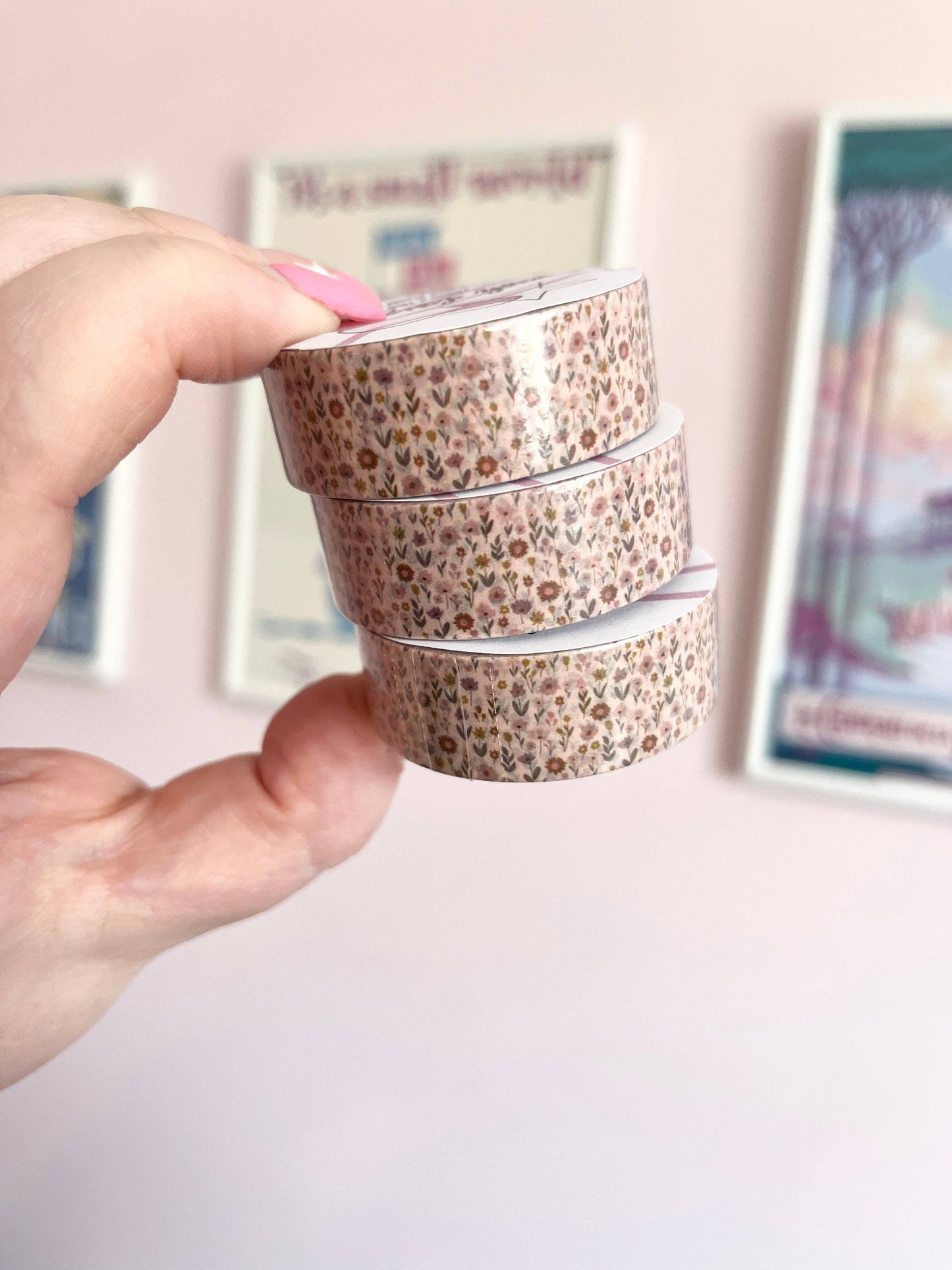 Vintage Flowers Washi Tape