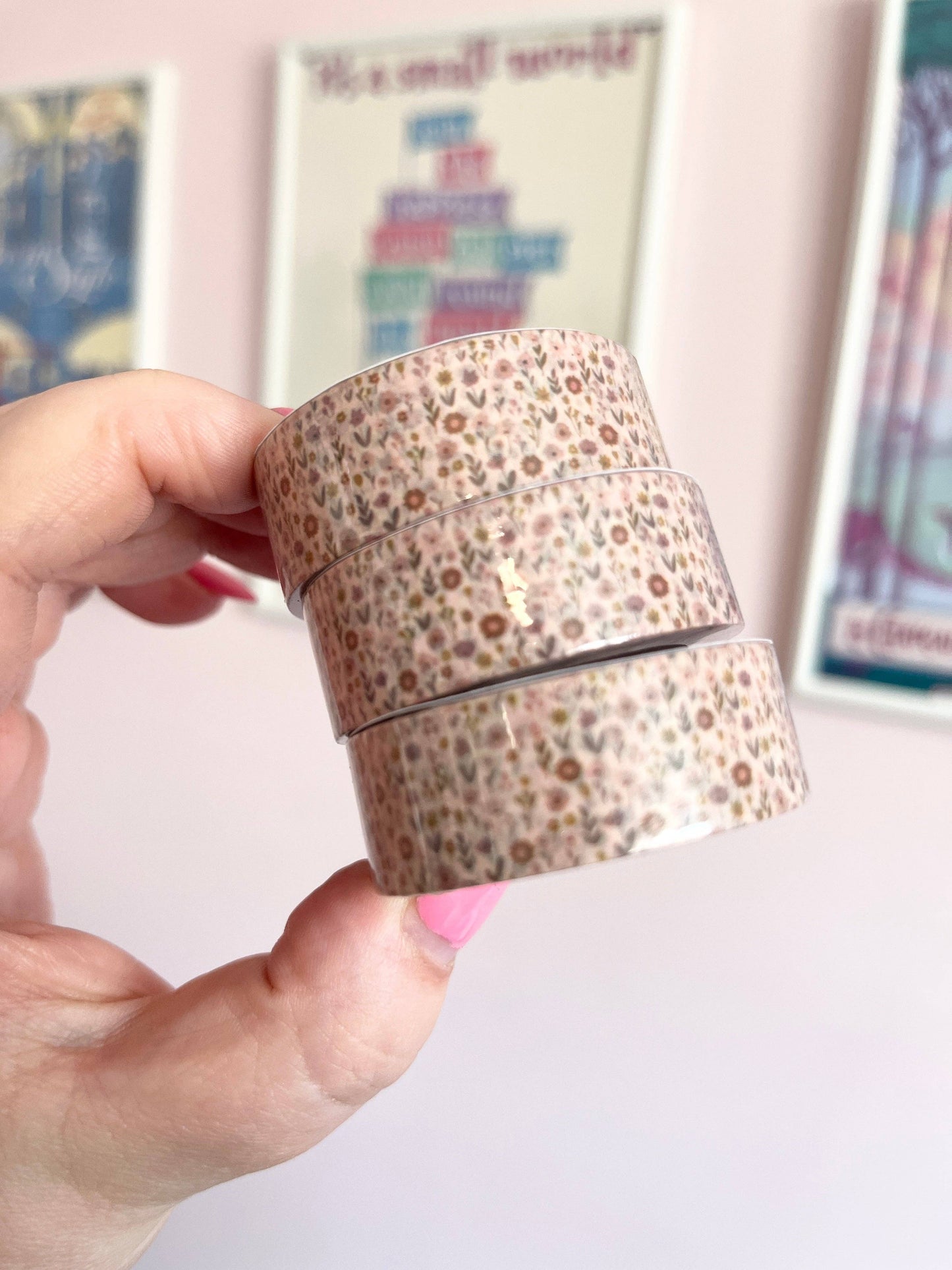 Vintage Flowers Washi Tape