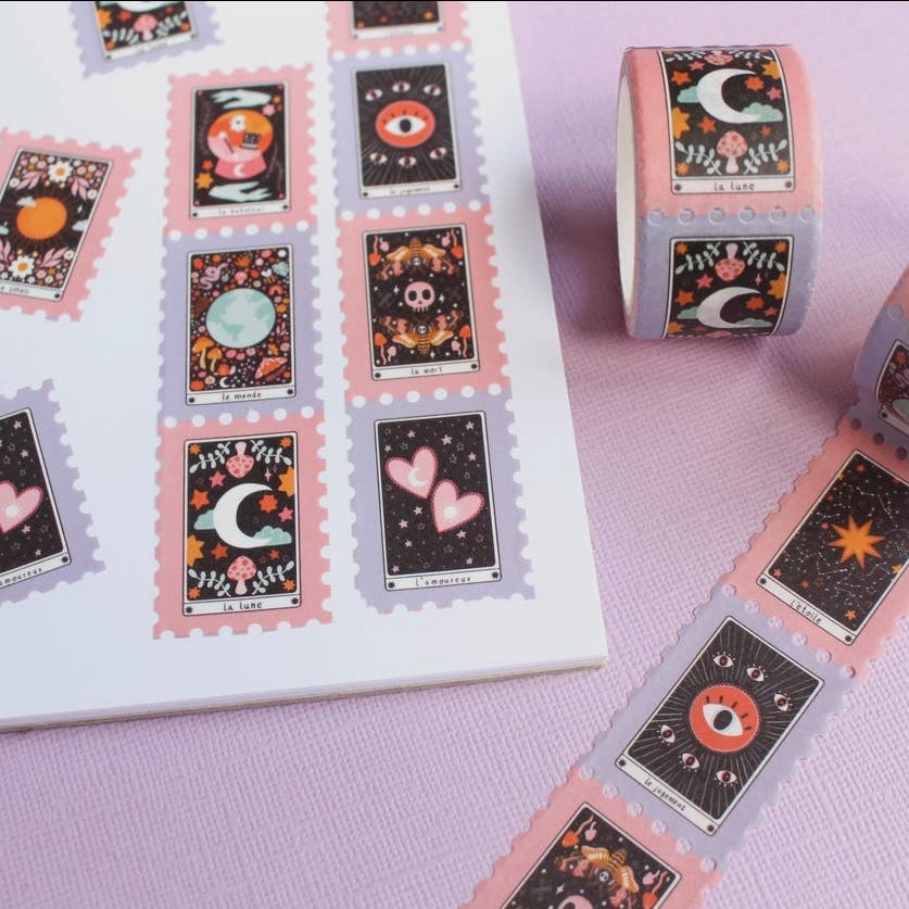 Tarot Stamp Washi Tape