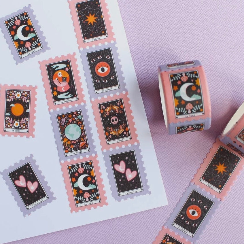 Tarot Stamp Washi Tape