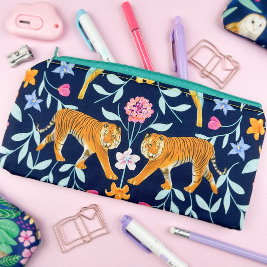 Tiger Pencil Case - Leo & Blossom