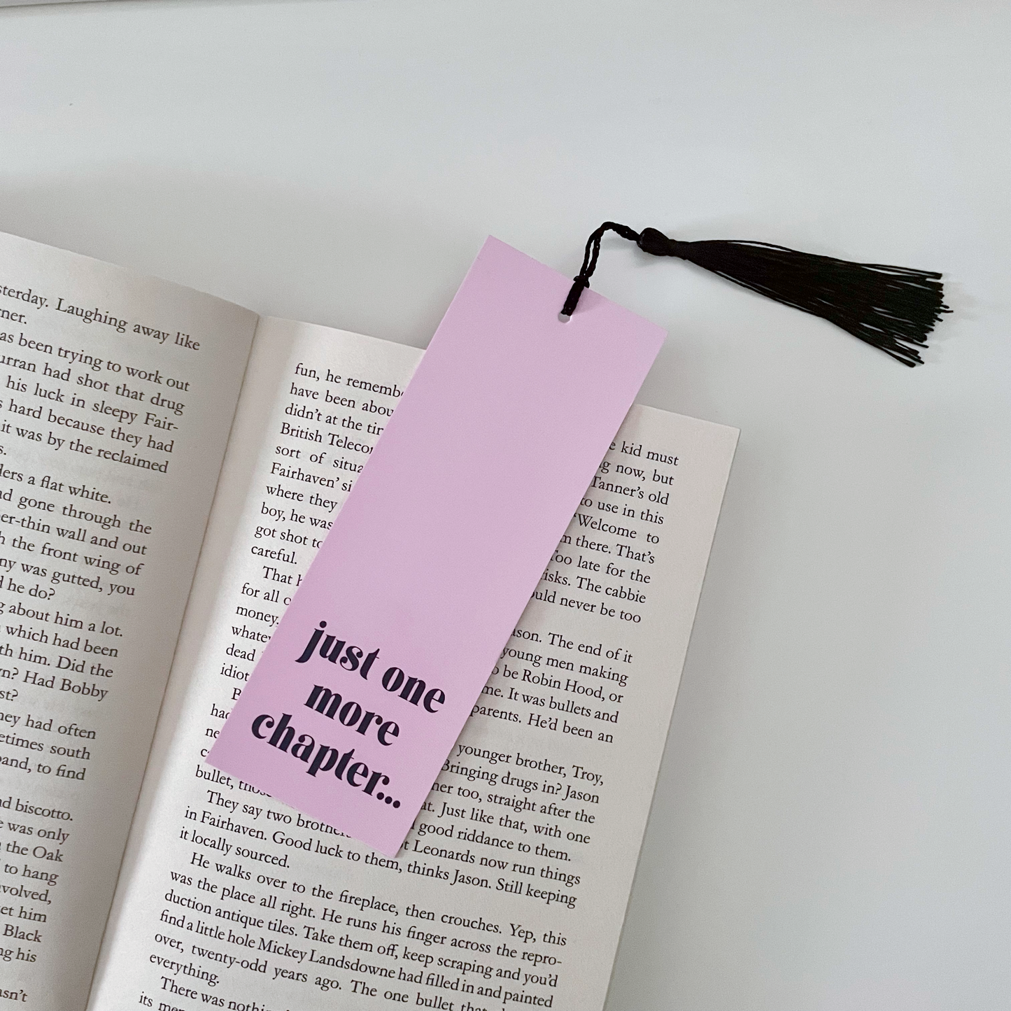 Just One More Chapter Bookmark