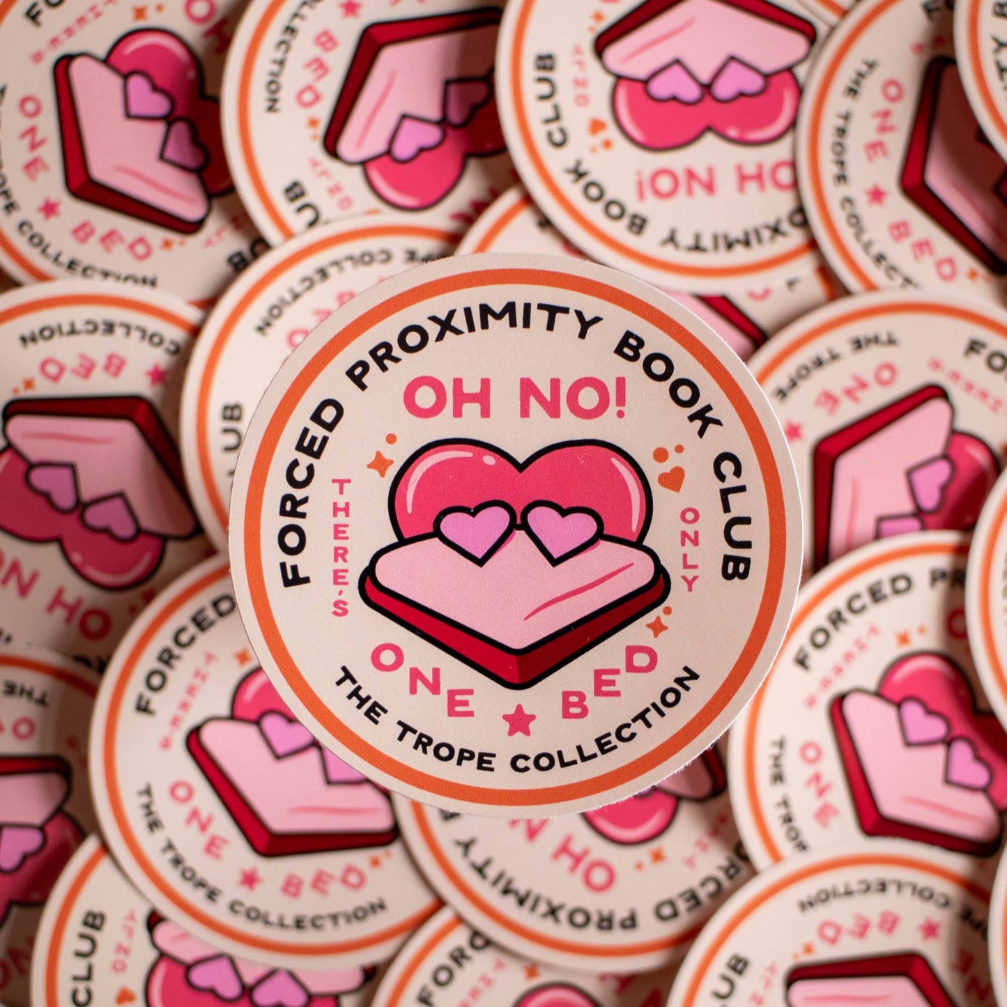Forced Proximity Book Club Vinyl Sticker