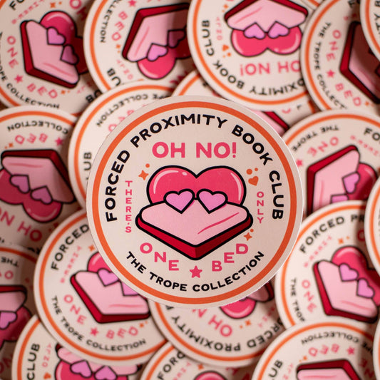 Forced Proximity Book Club Vinyl Sticker
