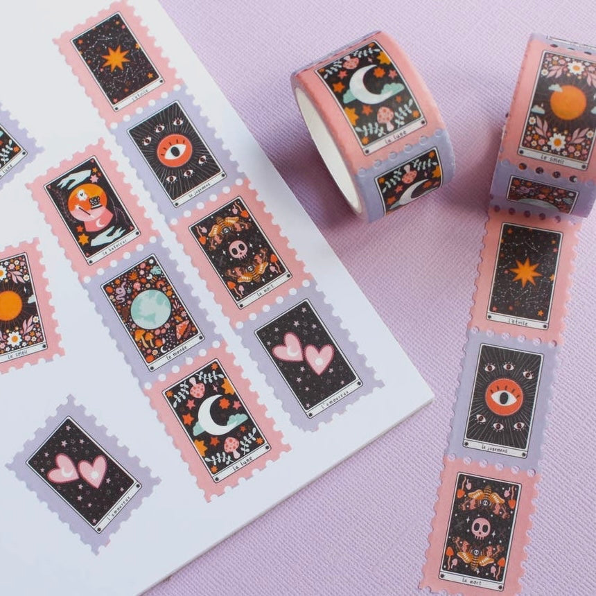 Tarot Stamp Washi Tape