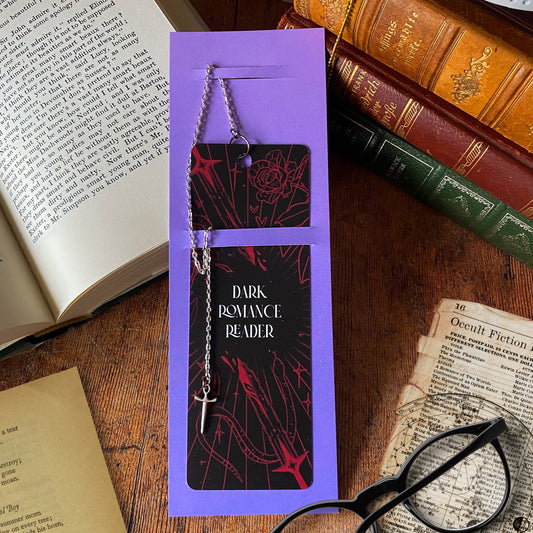 Dark Romance Reader Chain Bookmark