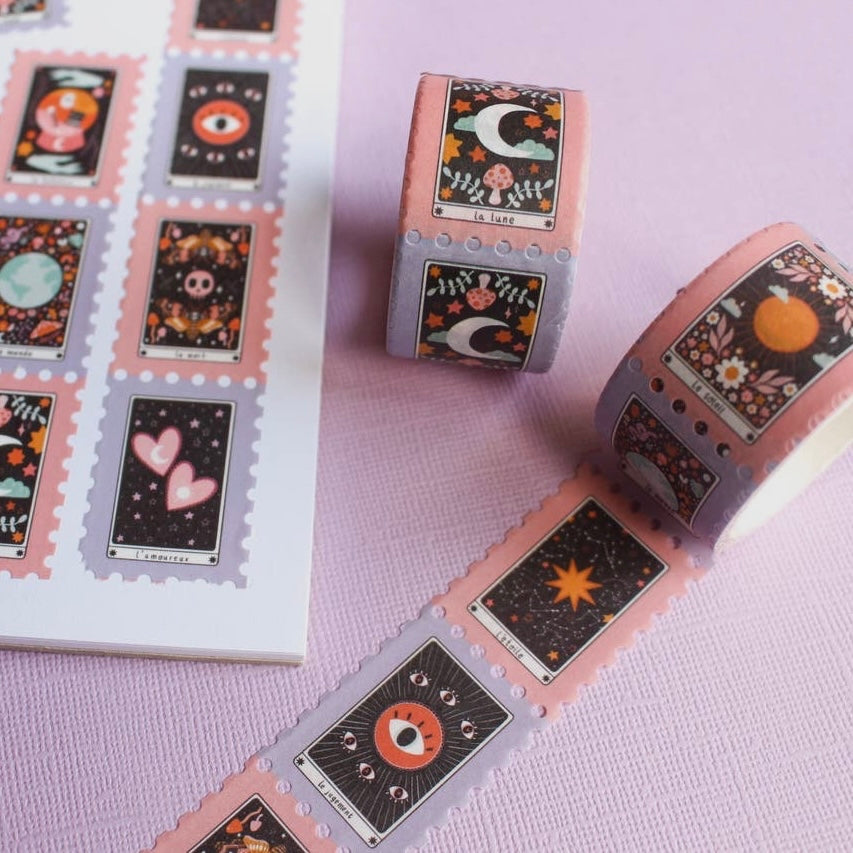 Tarot Stamp Washi Tape