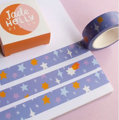 Blue Stars Washi Tape