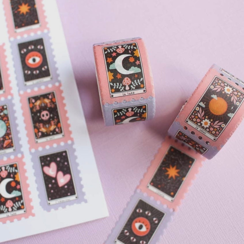 Tarot Stamp Washi Tape