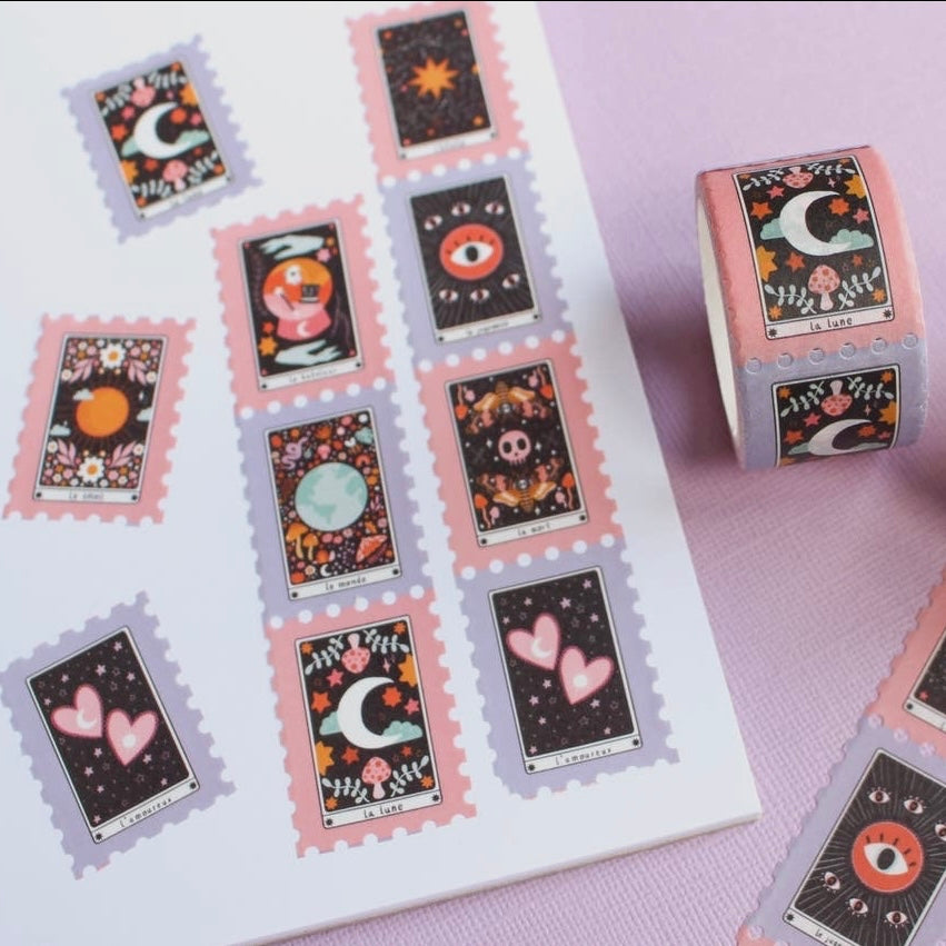 Tarot Stamp Washi Tape