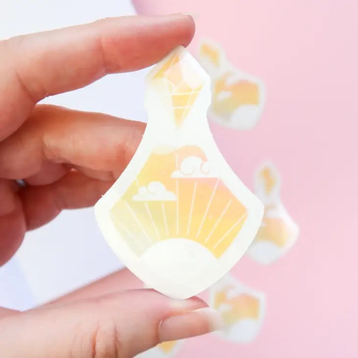 Solar Potion Transparent Sticker - Leo & Blossom