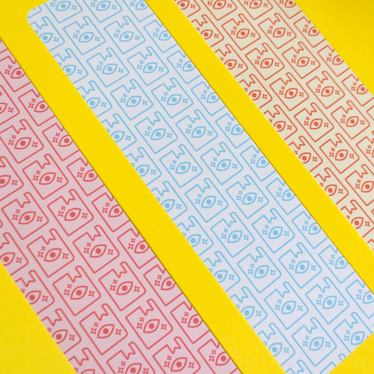 The Ministry of Truth Library Card Bookmark: Pink