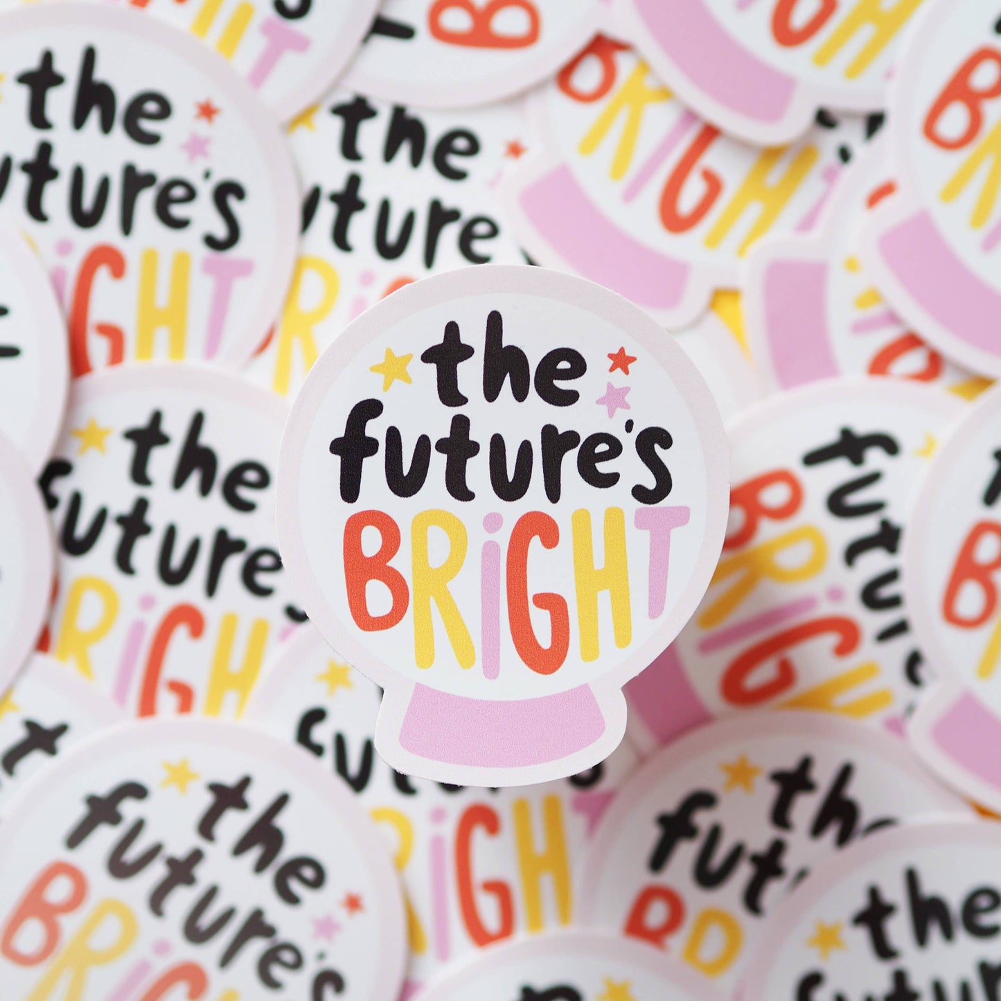 The Future is Bright Sticker