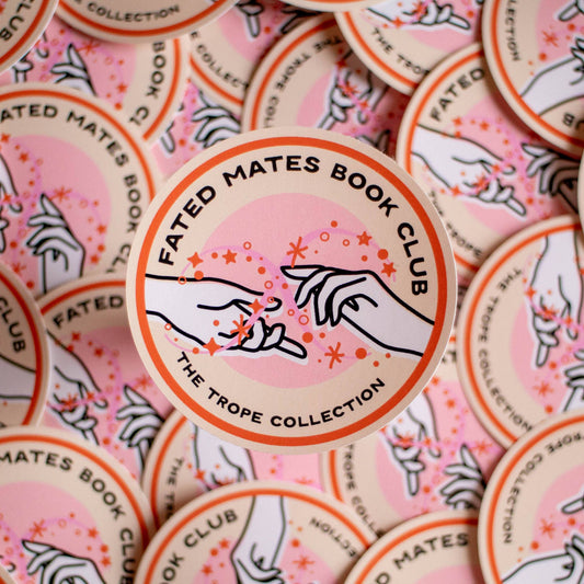 Fated Mates Book Club Vinyl Sticker