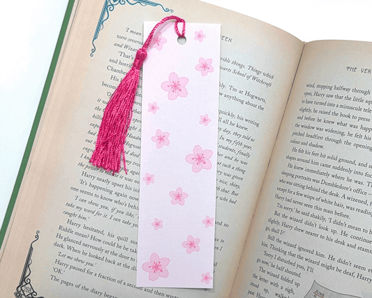 Sakura Bookmark - Leo & Blossom