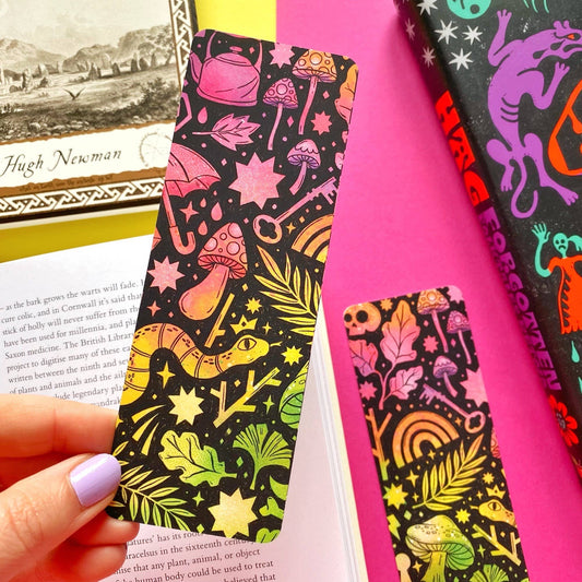 Rainbow Doodles Bookmark - Leo & Blossom