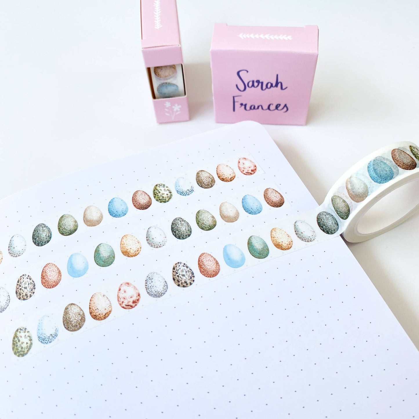 British Birds' Eggs Washi Tape - Leo & Blossom