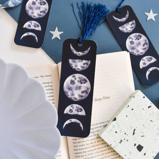 Phases of the Moon Bookmark - Leo & Blossom