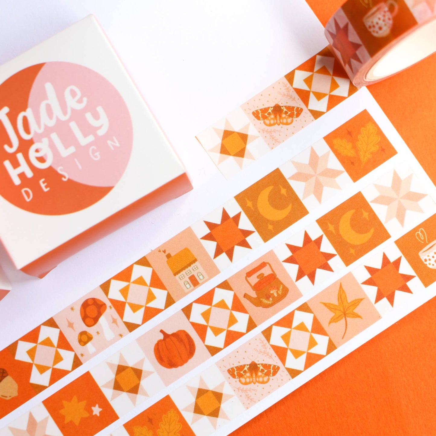 Autumn Patchwork Washi Tape